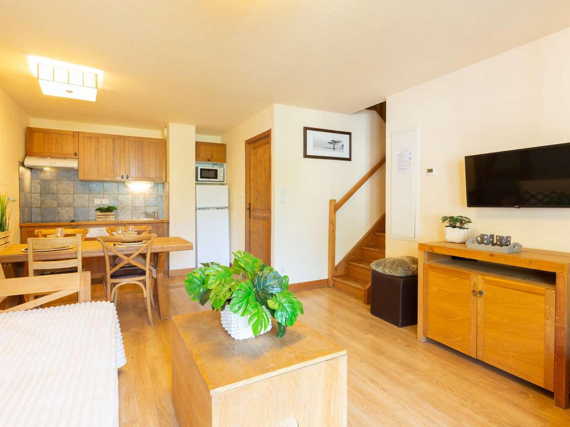 Appartement 10 Pers Avec Piscine, Sauna Et Parking En Centre-Ville De Saint-Lary-Soulan - Fr-1-296-394 Екстер'єр фото