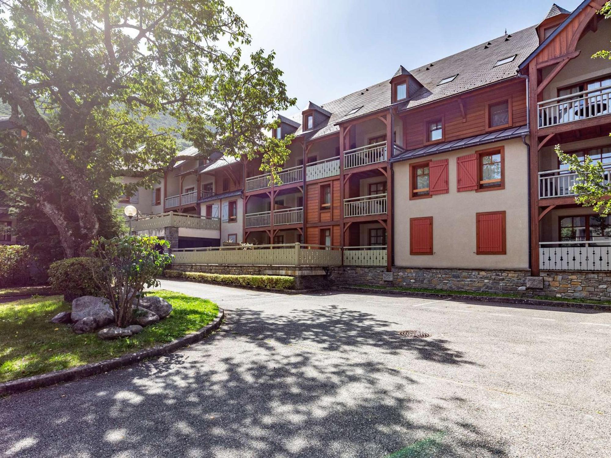 Appartement 10 Pers Avec Piscine, Sauna Et Parking En Centre-Ville De Saint-Lary-Soulan - Fr-1-296-394 Екстер'єр фото